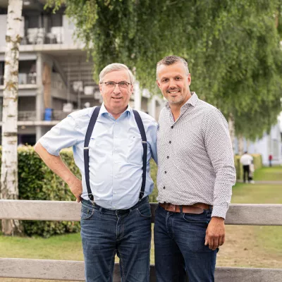 Jeffrey De Sutter et Theo Berger