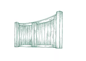 Portail pivotant Tokyo conception